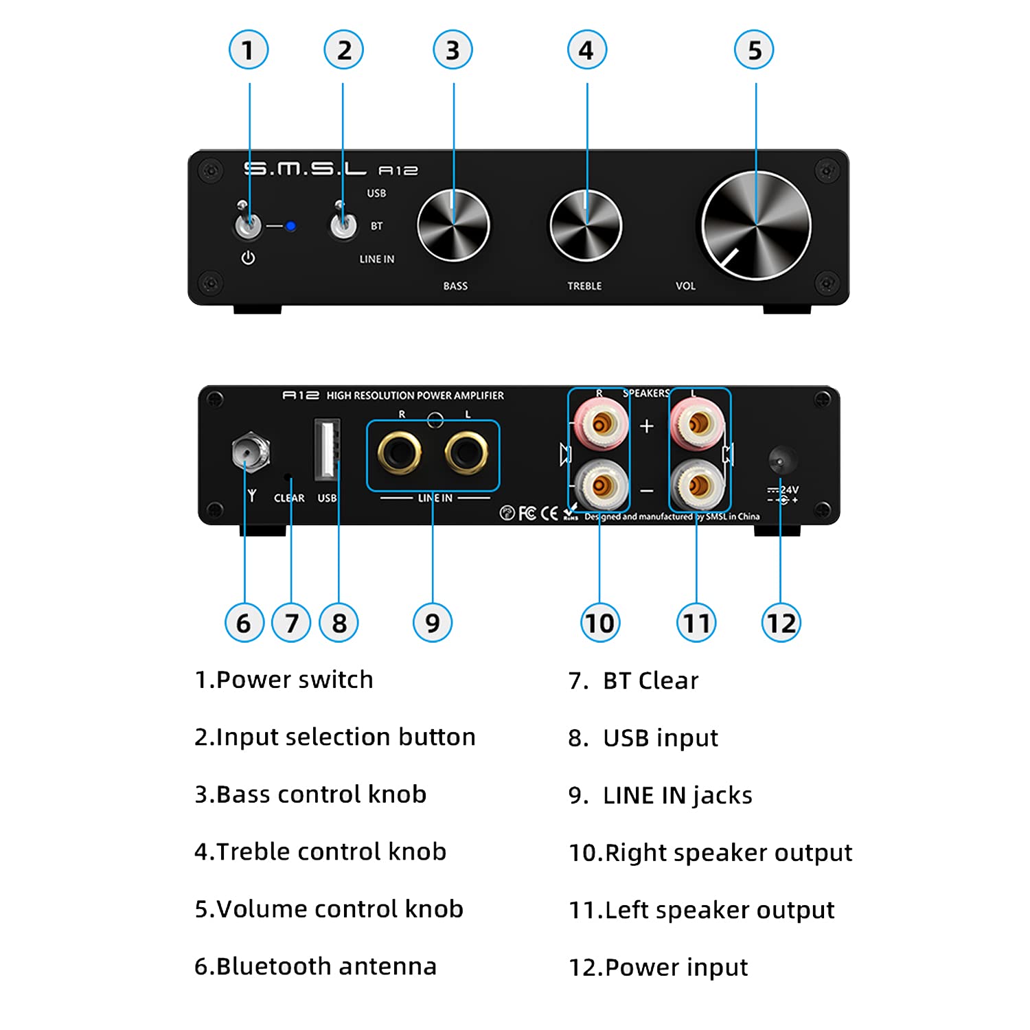 SMSL Kabel Portable speaker kopen? | Lage prijs online