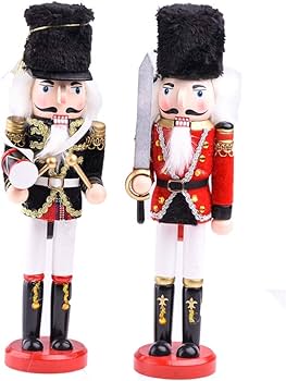 くるみ割り人形　兵隊大と音楽隊　4体セット Amazon | 【Reiheikanemochi】くるみ割り人形 ドイツ 兵隊人形 4個入り