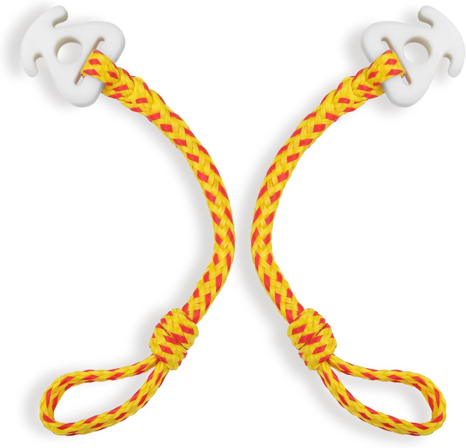 2Pcs Boat Tube Towable Rope Quick Connector, Water Towable Tubes Rope Connector for Tubing, Skiing, Wake Boarding with Seadoo, Jet ski, Waverunner