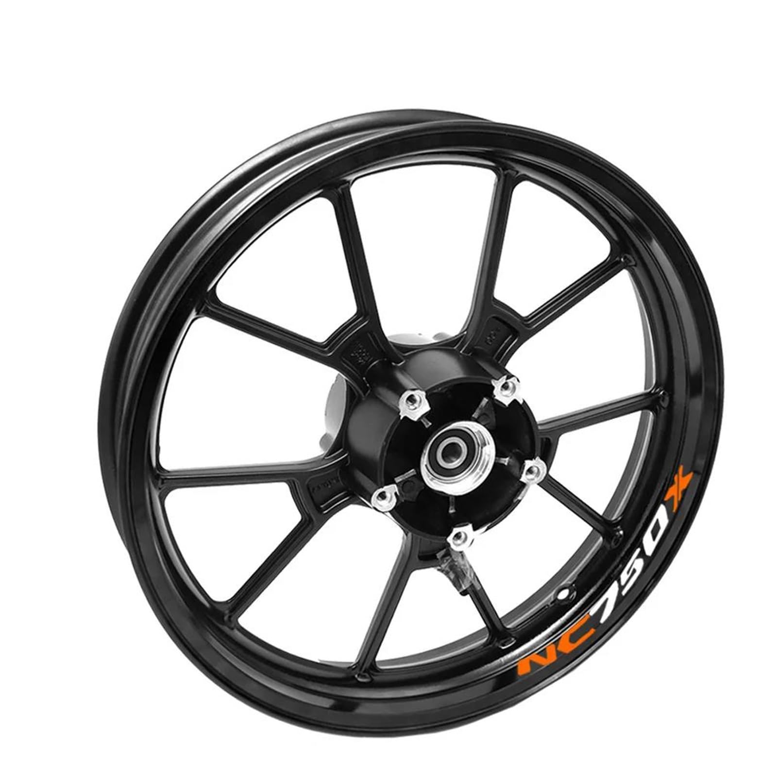 Motorcycle Adhesive Wheel Decal Reflective Stickers Rim Stapes for NC750 NC750X NC750S