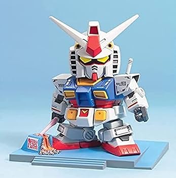 【レトロ】 きゃらかーん SDガンダム 組立済み　フィギュア　プラモデル 1/144 HG GTO RX-78-2 小さい78！ 数ある1/144の78の中で、これ