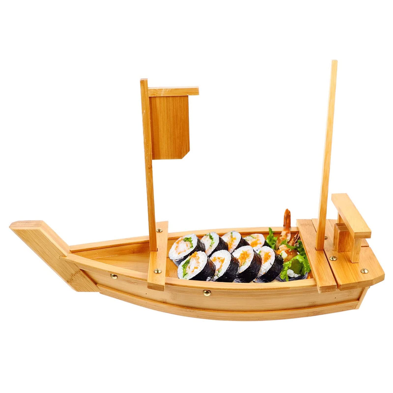 Plateau de service sushis sashimis 60cm facile à nettoyer