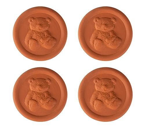 Los discos ahorradores de azúcar morena terracota mantienen el azúcar moreno suave o seco