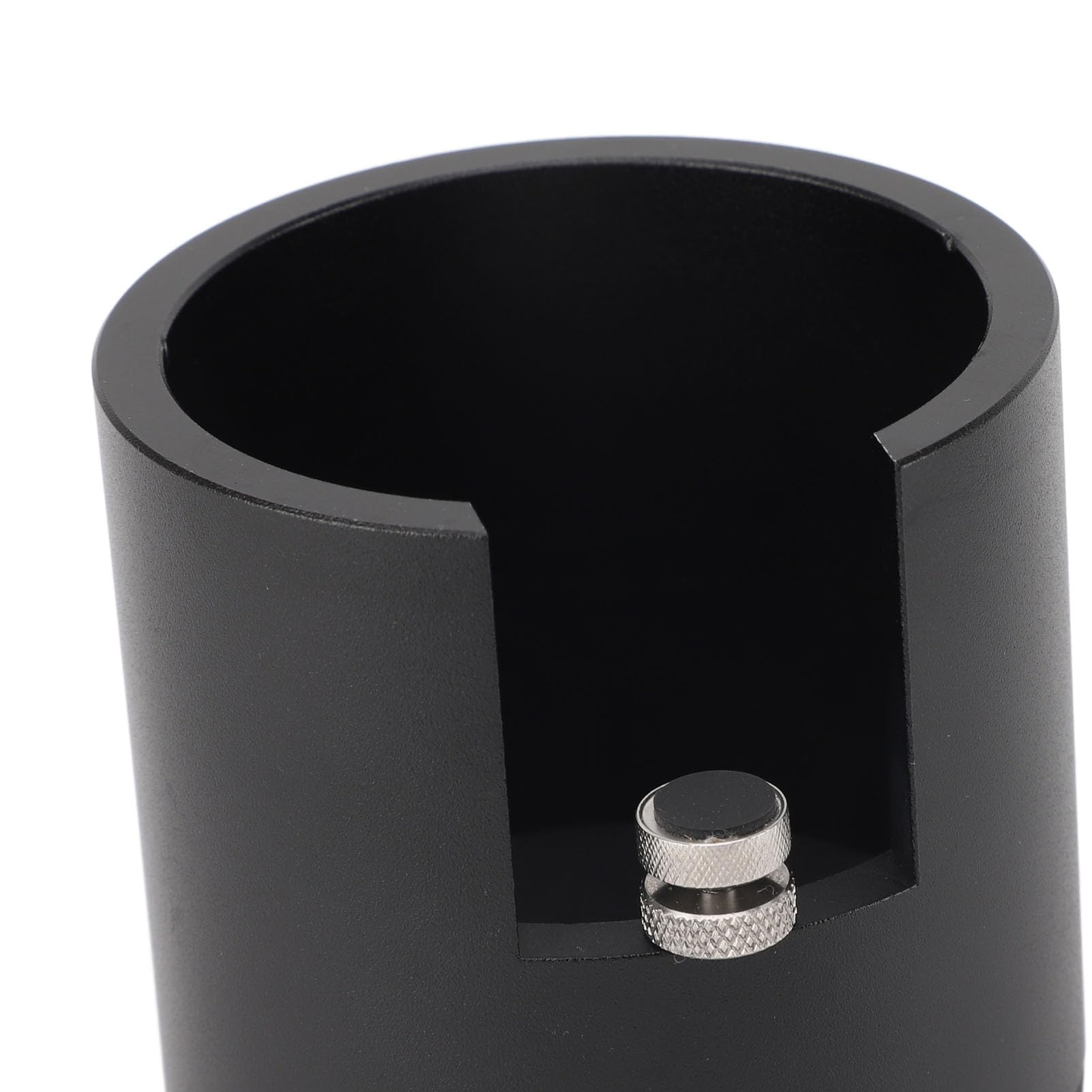 Soporte para portafiltro, portafiltro de café con embudo dosificador, soporte de aleación de aluminio variable de 58 mm para baristas domésticos y uso en la oficina, preparación de café sin esfuerzo