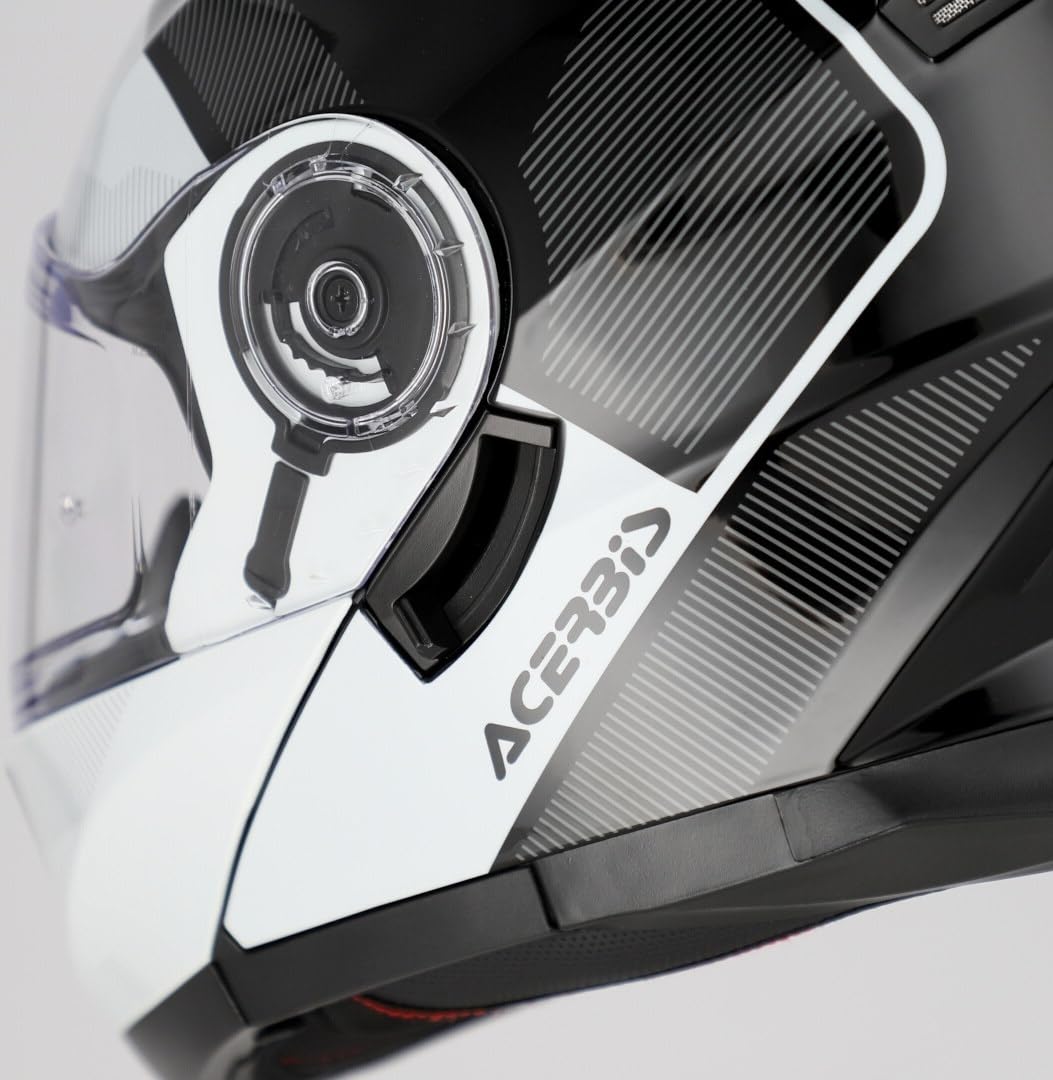 ACERBIS Casco SEREL 2206 Negro/Blanco M
