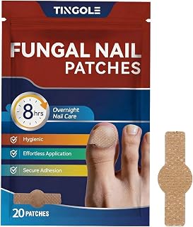 Fungal Nail Patches for Toenail Fungus Treatment Extra Strength, 8-Hour Overnight Repair for Damaged Nails, Nail Fungus Treatment for Men & Women