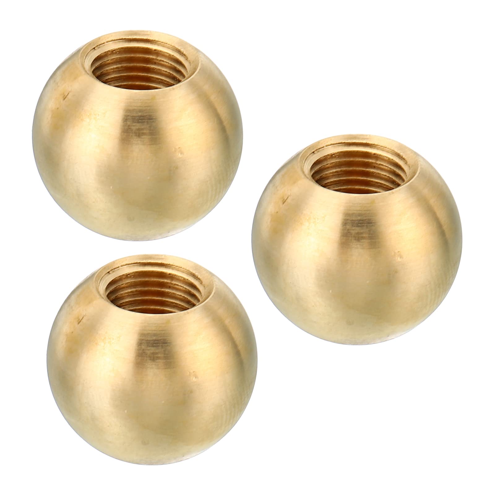 Messing-Lampenendstück Bronze – 3,5 Cm Hoch, Gewinde 1/8 IP, Dekorativer Knauf Für Lampenschirme