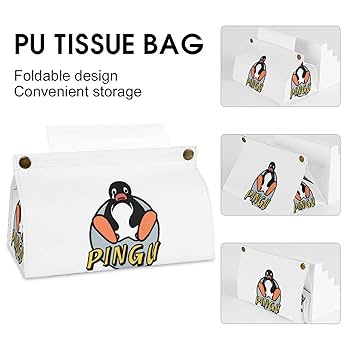 Amazon｜ティッシュボックス ピングー キャラクター ペンギン