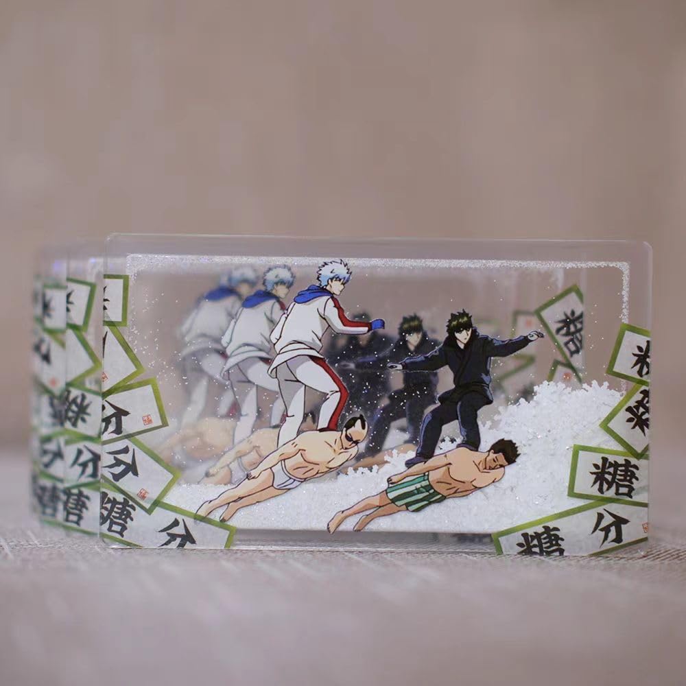 Amazon.co.jp: 銀魂 坂田银时 土方十四郎 アクリル流沙麻雀 アニメ