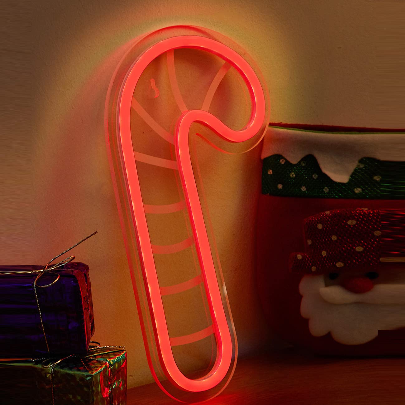 Amazon.co.jp: Chi-buy LEDネオンサイン クリスマスツリー かわいい