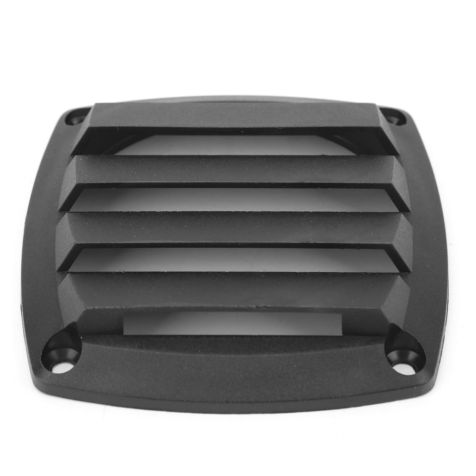 Frenma - Griglia di sfiato per barche, 8,5 x 8,5 cm, colore: Nero