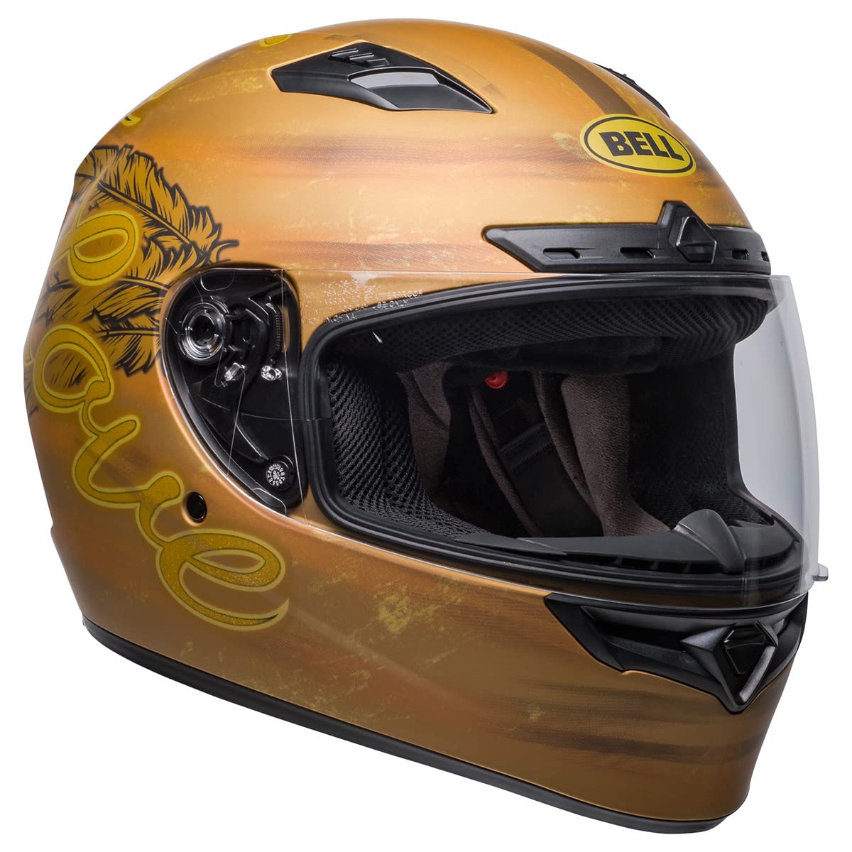 Bell Qualifier DLX MIPS Helmets - Hart-Luck Live Matte Gold