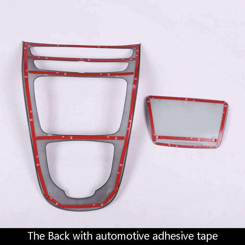 Für Mercedes Benz E-Klasse W213 2016–2018 ABS Kunststoff Piano Schwarz Konsole Getriebe Panel Rahmen Abdeckung Verkleidung
