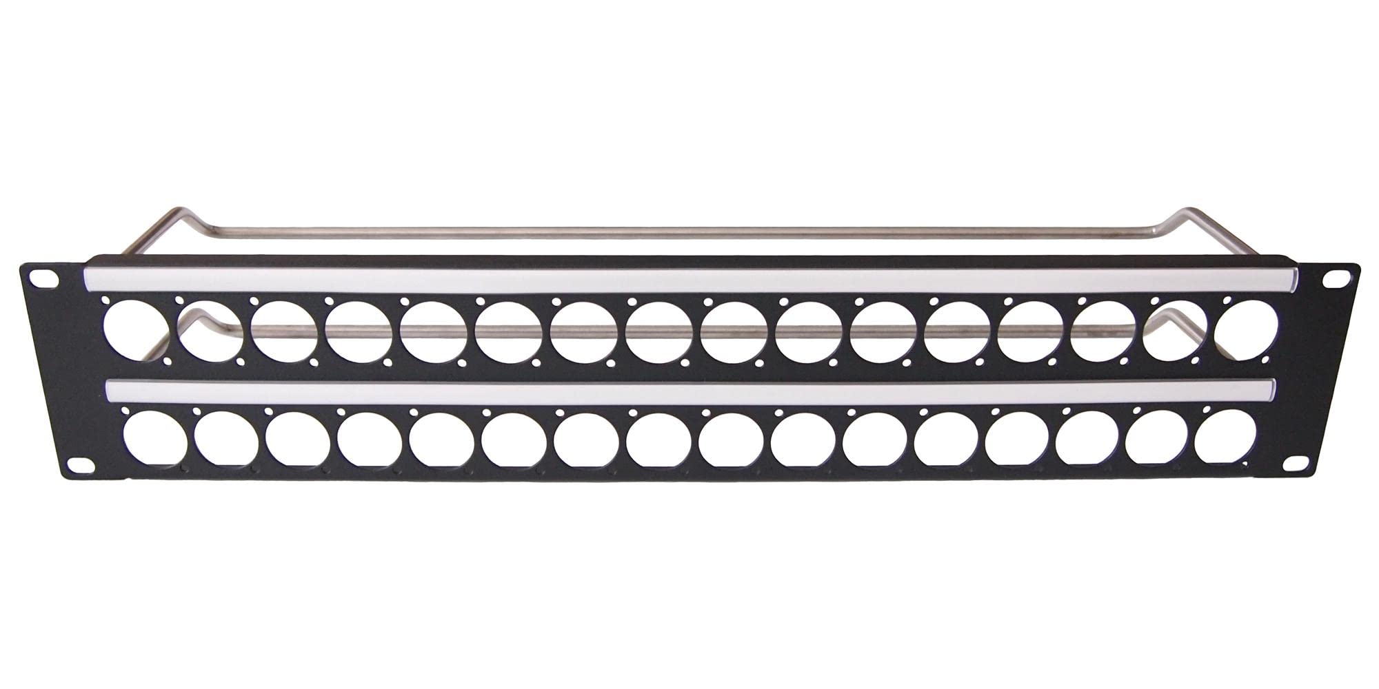 Patch Panel, W/Plain Hole, 32PORT, 2U, Patch Panel Connettori, Qtà.1 | CP30155