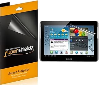 Supershieldz (3 Pack) Designed for Samsung Galaxy Tab 2 10.1 inch Screen Protector High Definition Clear Shield (PET)