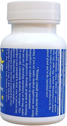 Miniatura 4 de Melatonin 500 count 10mg Quick Dissolve Vegan Super Strength
