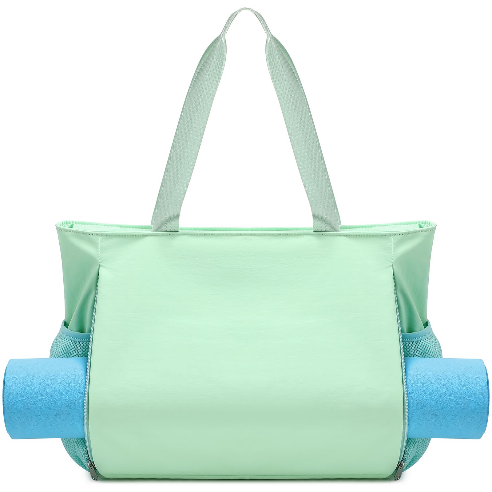 Kimwadalh Borse per Tappetini da Yoga Donna Borsa da Palestra Ginnastica Borsone da Yoga Multifunzionale Borsone Palestra con Tasca Impermeabile