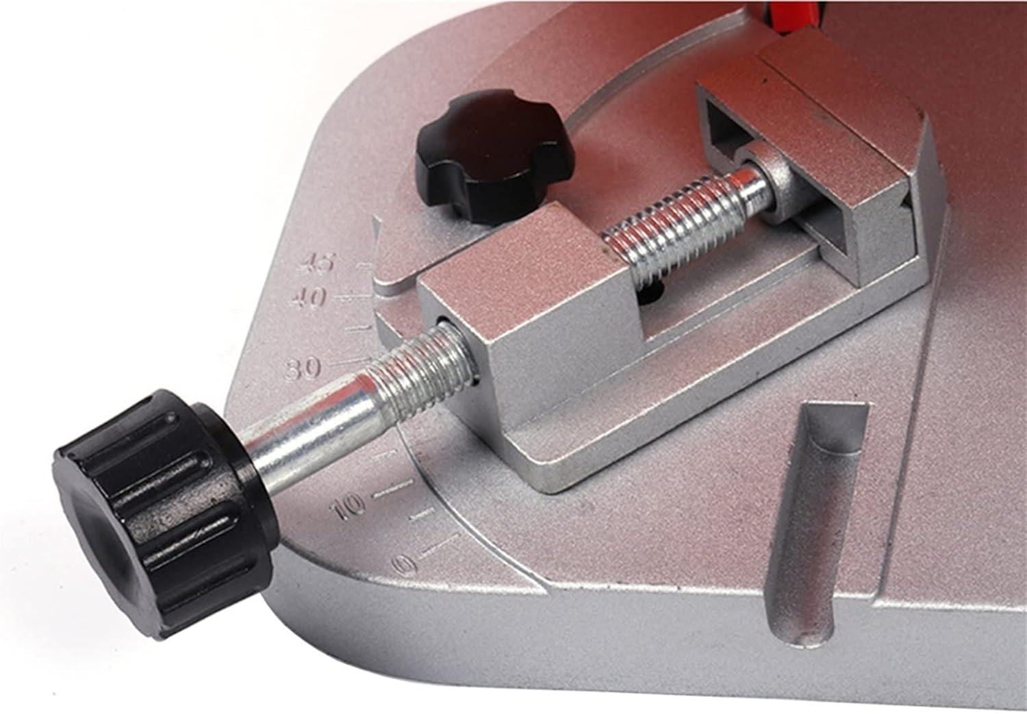 220V Mini Cutting Saw Table Bench Saw 0-45 Miter Saw Steel Blade 3/8" for Cutting Metal Wood Plastic Power Tool