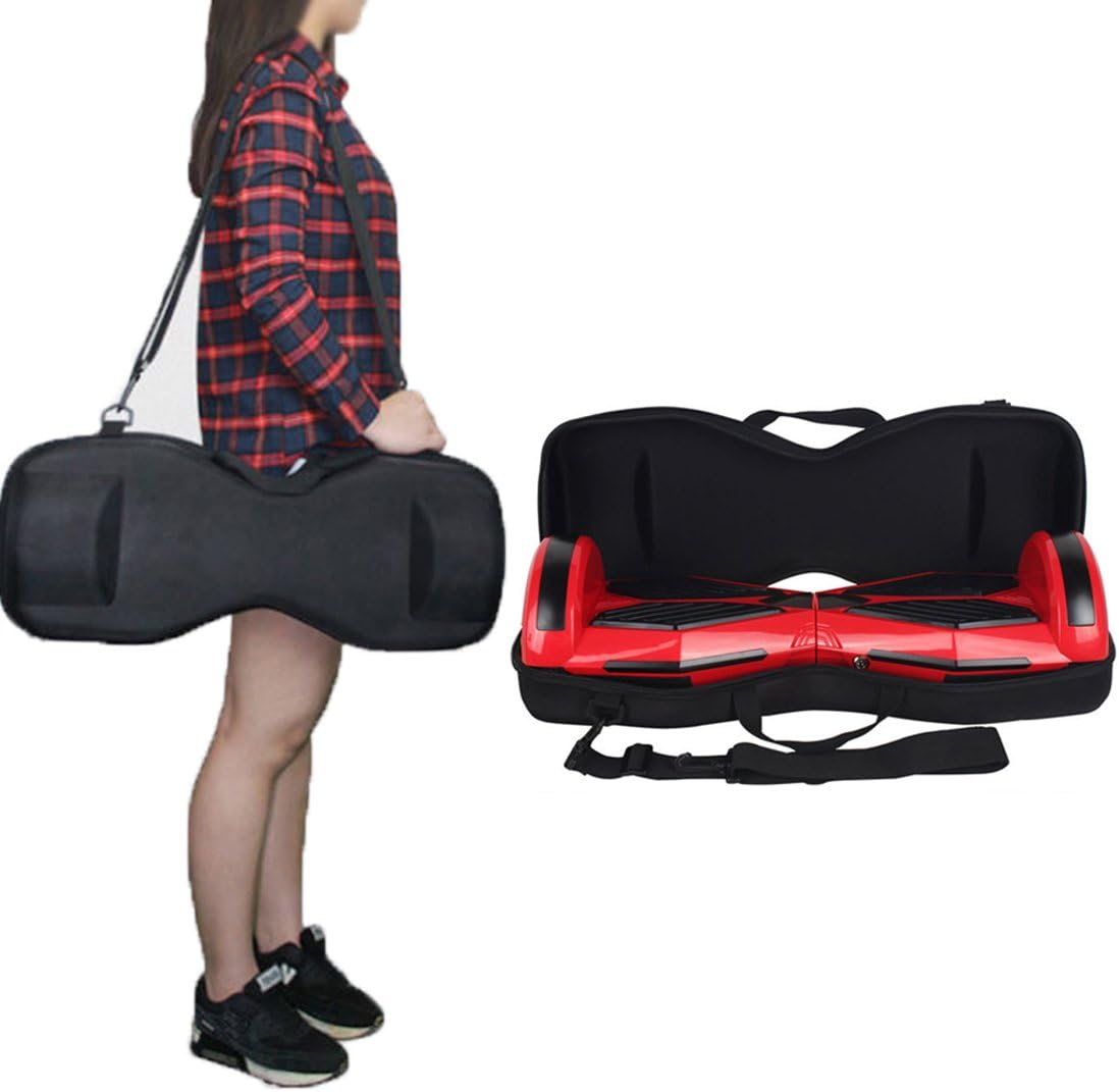 6.5inch Scooter Carrying Bag JackSuper EVA Hard Case for 6.5" Hoverboards Self Balancing Electric Scooter