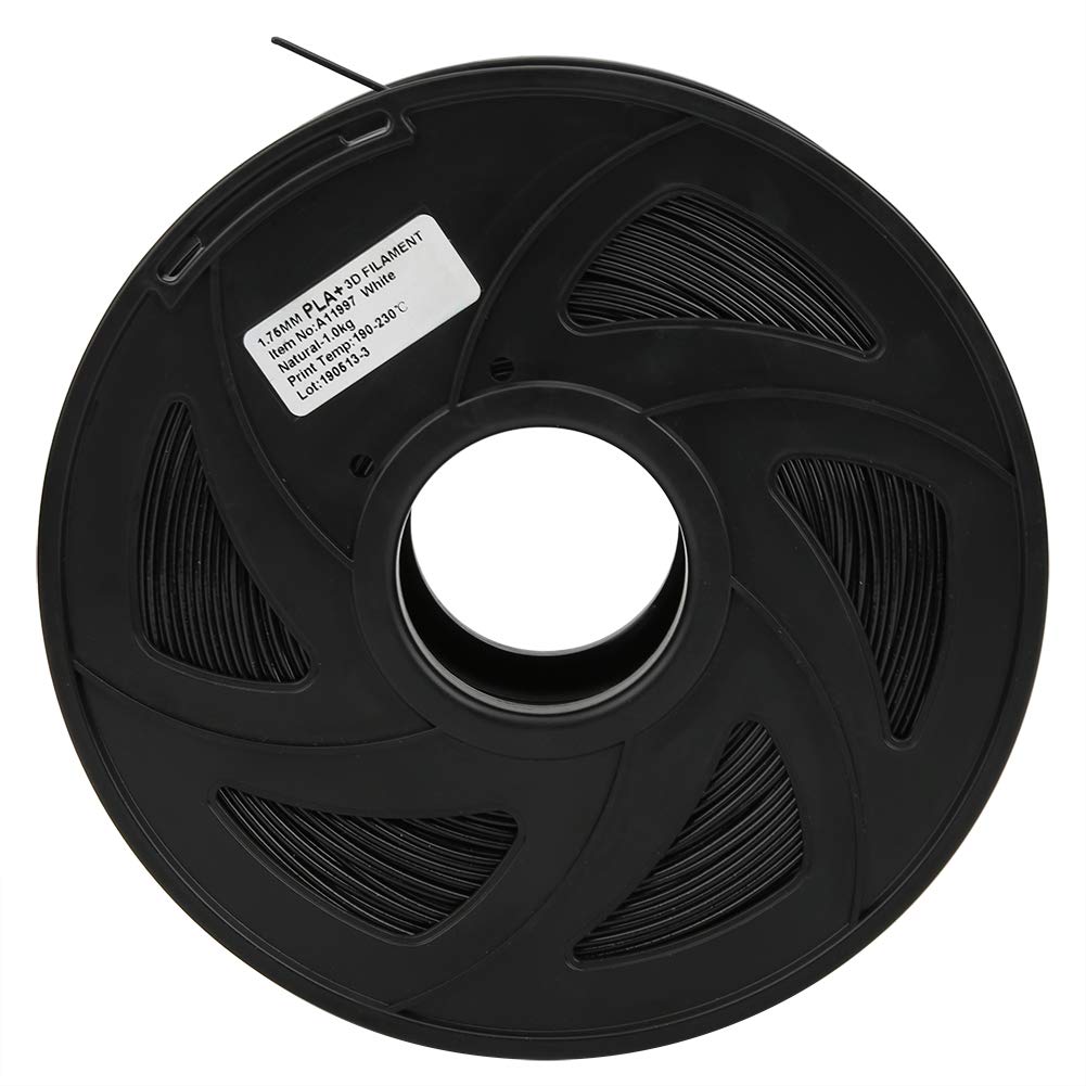 Włókno Drukarki 3D PLA Czarne 1,75mm 1kg z Poliestrem, Filament