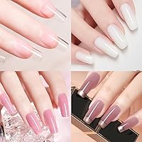 Vista 7 de VENALISA Gel Duro para Uñas, 50ml Gel de Uñas en Jelly Rosa Constructor, Gel de Extensión de Uñas, Fortalecedor de Polygel, Arte de Uñas, Manicura