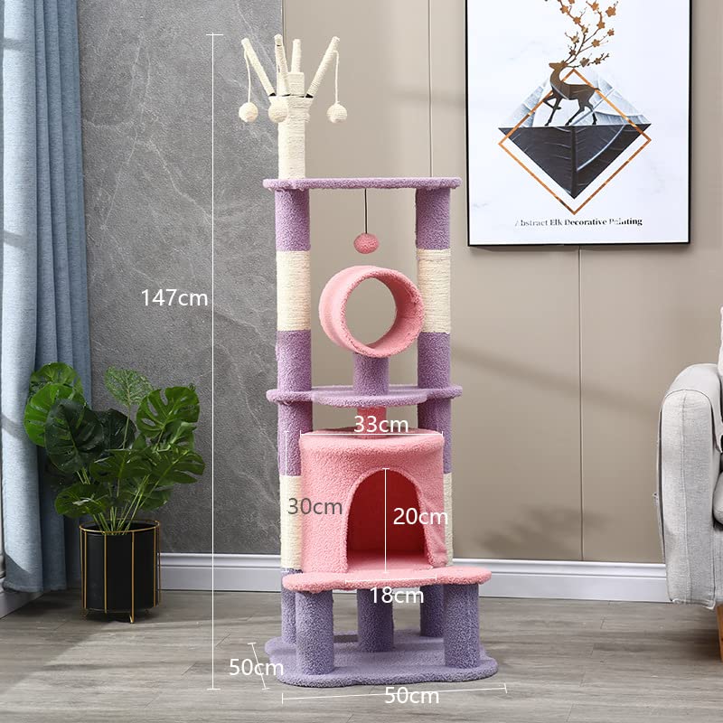 Árbol de Escalada para Gatos, árbol para Gatos, Muebles de Torre, Poste, Juguete para Saltar, casa de Juegos, Cama para Dormir para Gatos, casa para Gatos, Juguete para Escalar, árbol para Gatos