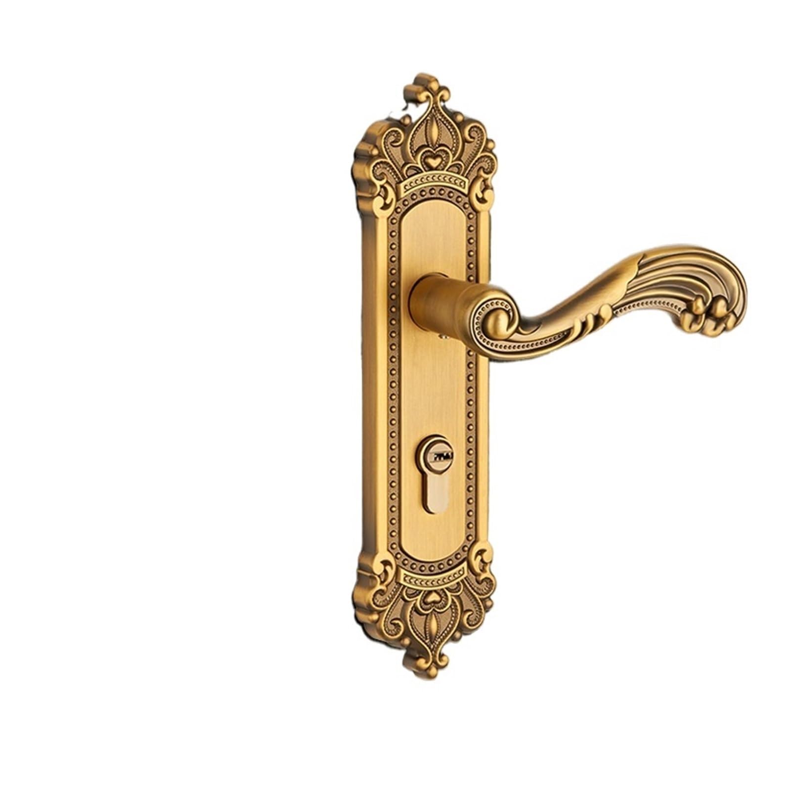 Aepqbgqj One Color Zinc Alloy European Style Silent Lever Handle Lock Bedroom