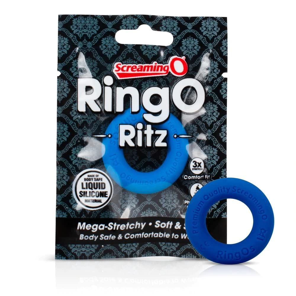 Amazon.com: Screaming O Ringo Ritz Mega Stretchy Silicone Cock