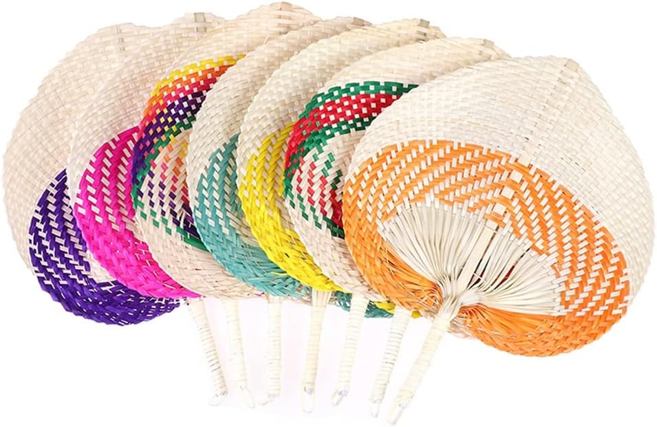 Handmade Fan Hand-woven Palm Leaf Home Decoration Ornaments Hand Gift