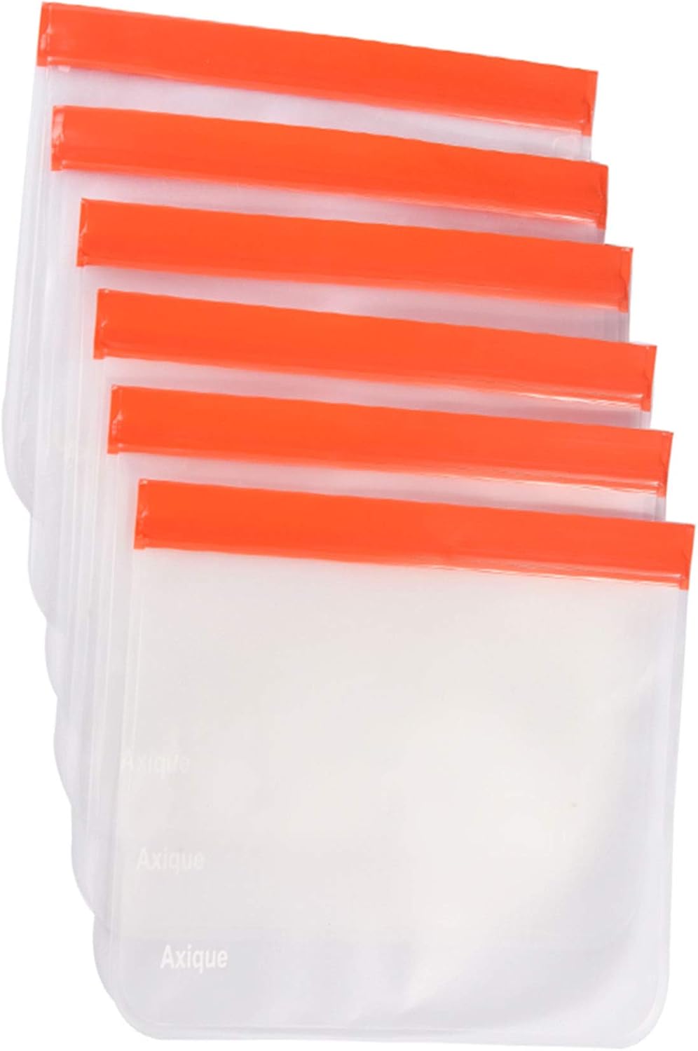 Axique 1 Gallon Zipper Quart Freezer Bags, Zipper Reusable