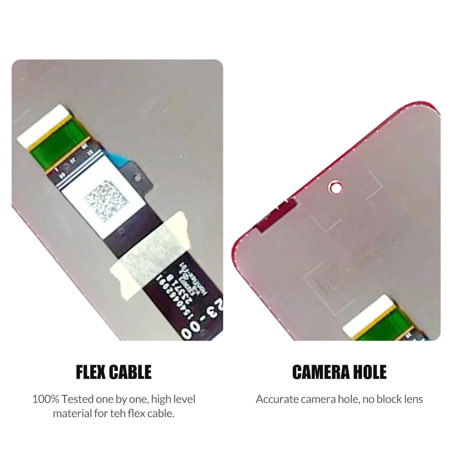Replacement for Motorola Moto G Play 2024 LCD Screen Display Touch Digitizer Assembly with Repair kit