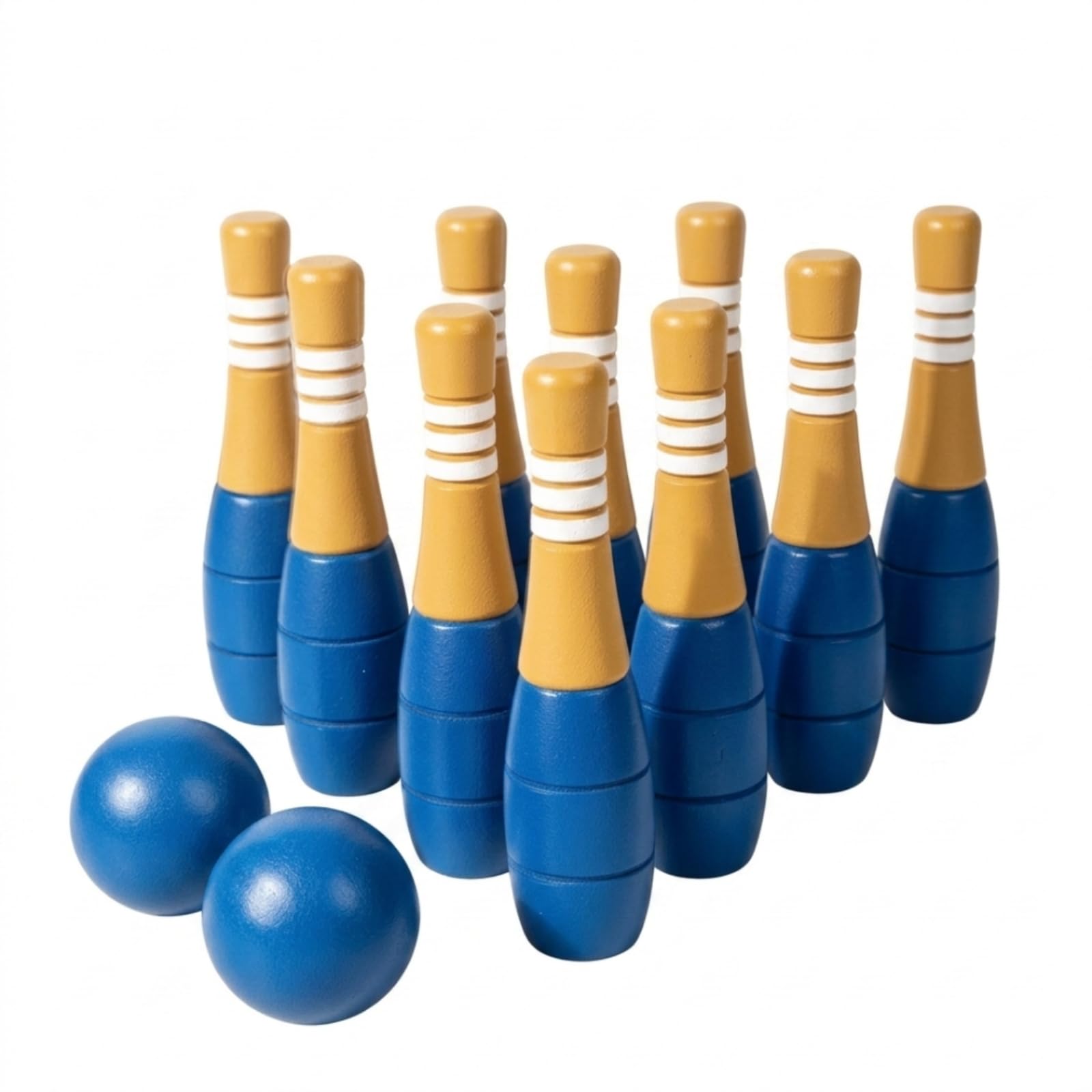 Kegelspiel aus motorikfördernd kegelspiel pädagogisch Bowling-Set für, Zimmer, Garten