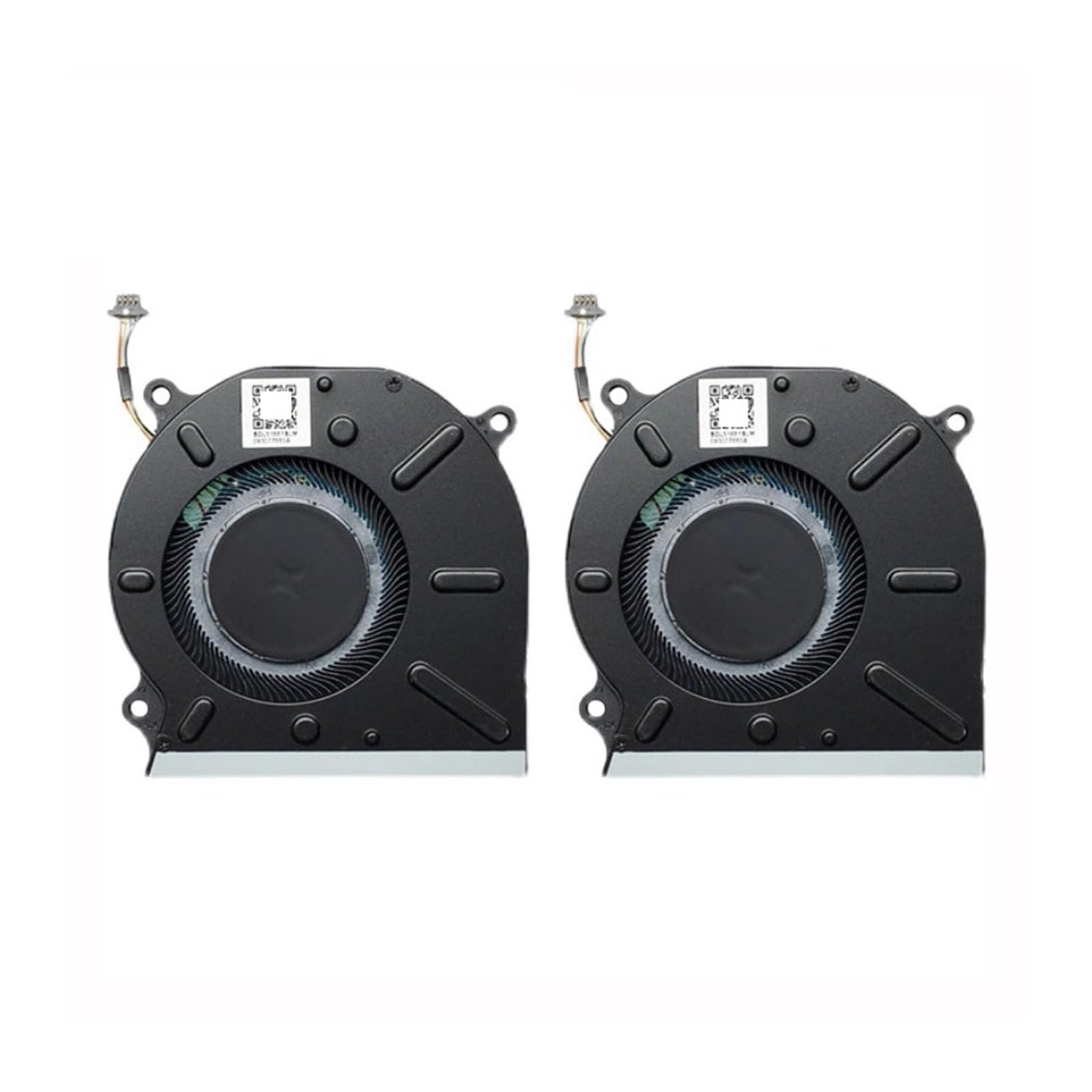 Ventilador De Refrigeración Interno De CPU for Portátil, Compatible con Huawei, Compatible con MateBook, Ventilador for Portátil 13-14 HNL‑WFQ9 KLVL-WFH9(2pcs)