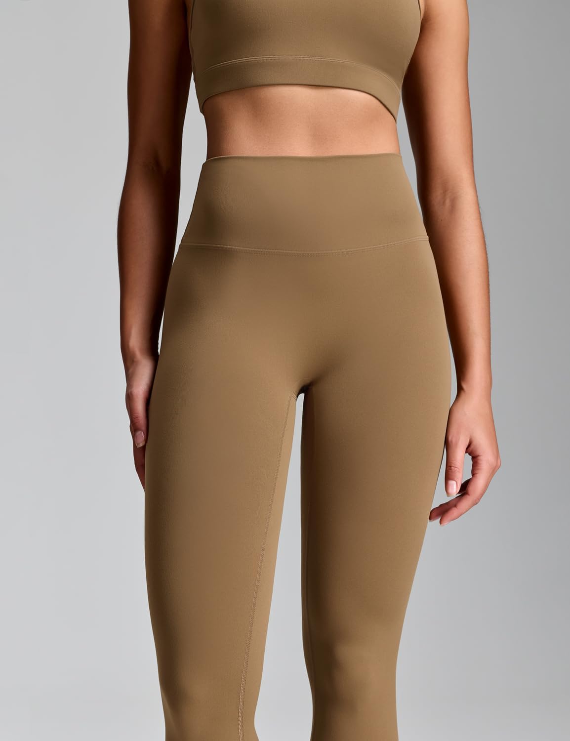 HeyNuts No Front Seam Yoga Leggings 25" image 2