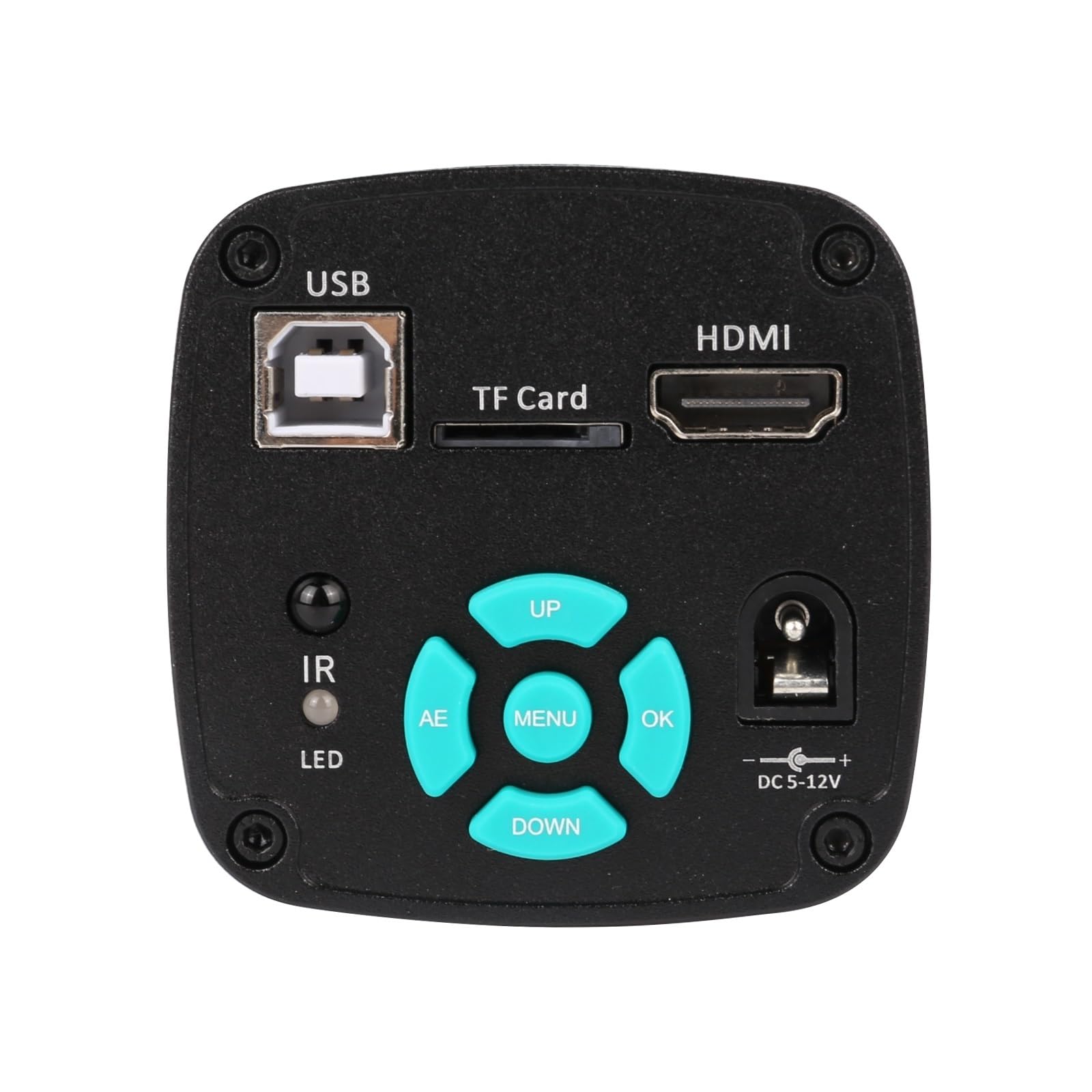 4K 48MP Digital Electronic Microscope Camera HDM/I USB Cantilever Stand C-Mount 1-150X Zoom Lens For Image Acquisition(Set B Stand)
