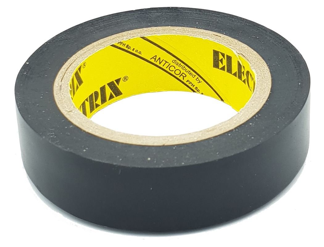 Black Electrical Waterproof Insulation Insulating Tape 15mm x 10m