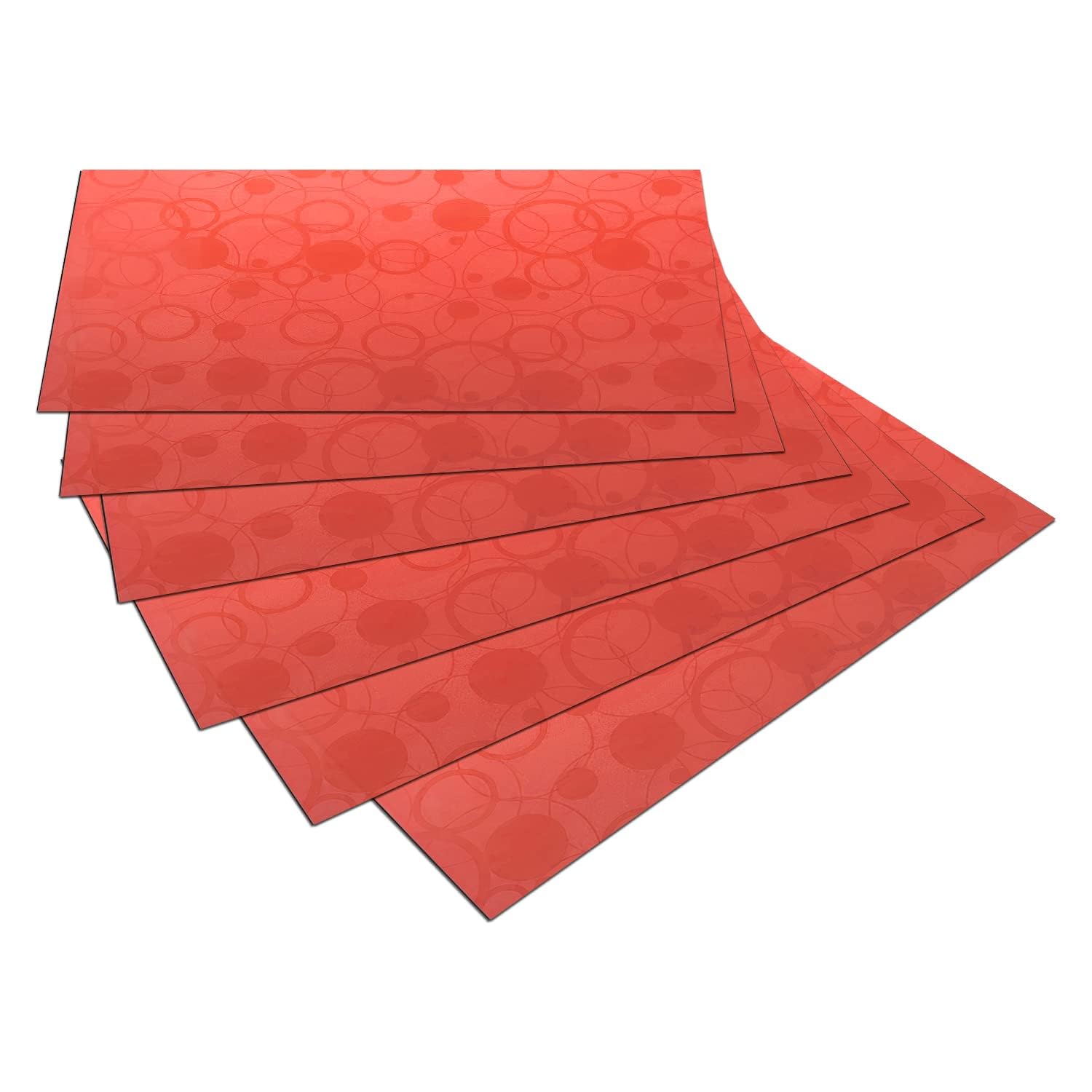 Kuber Industries Fridge Mats - 6 Pack White -13 Kuber Industries Fridge Mats - 6 Pack White -13