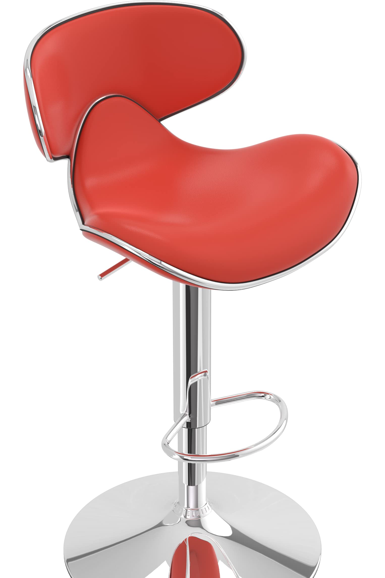 Costantino Funky Hirondelle Tabouret De Bar Rouge
