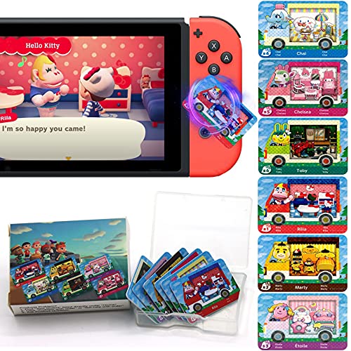 6Pcs NFC Villager Cards for Sanrio Cards with CASE