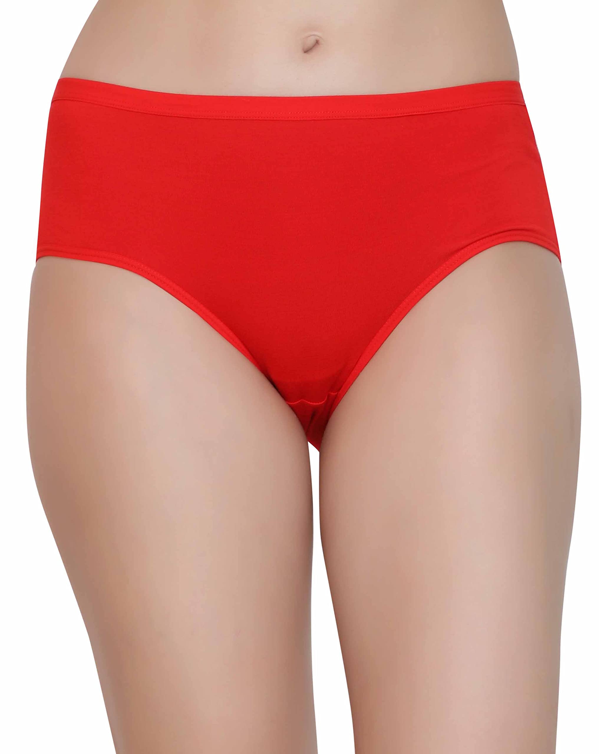 Women Modal & Spandex Mid Rise Full Coverage Panty Brief-image-13
