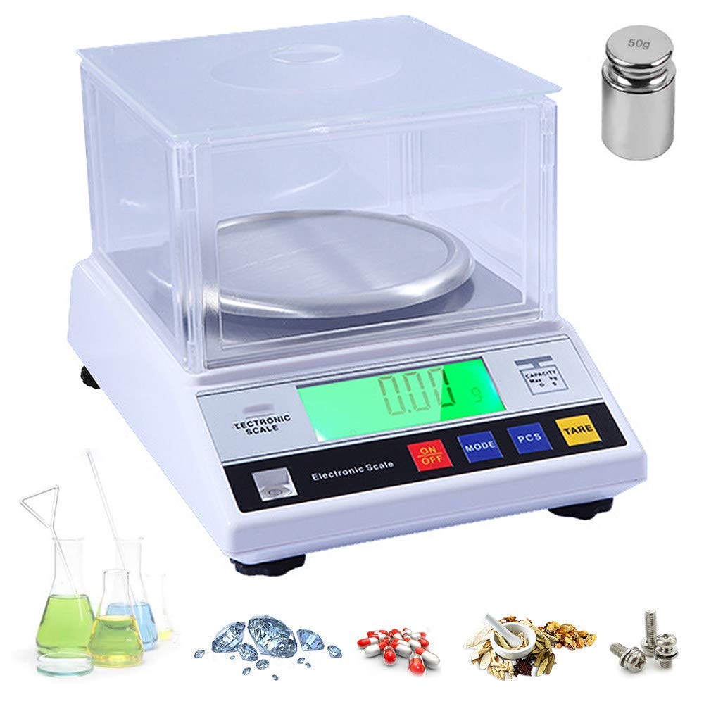 Buy Digital Scale .01 Gram Accuracy, 300g/600g/1000g/2000g X 0,01 g Lab