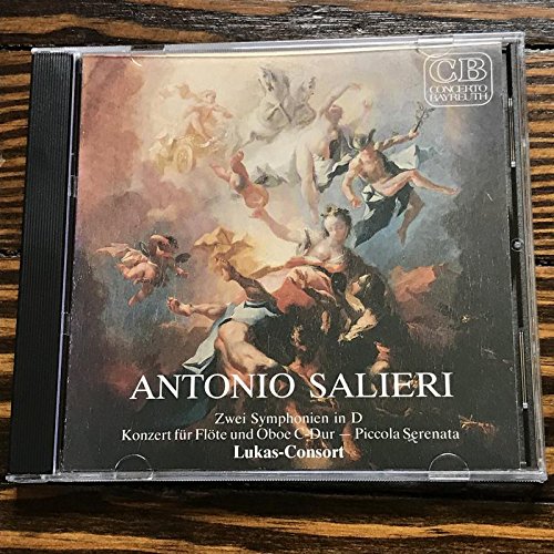 Salieri, Lukas Consort Salieri Two Symphonies in D / Concerto for