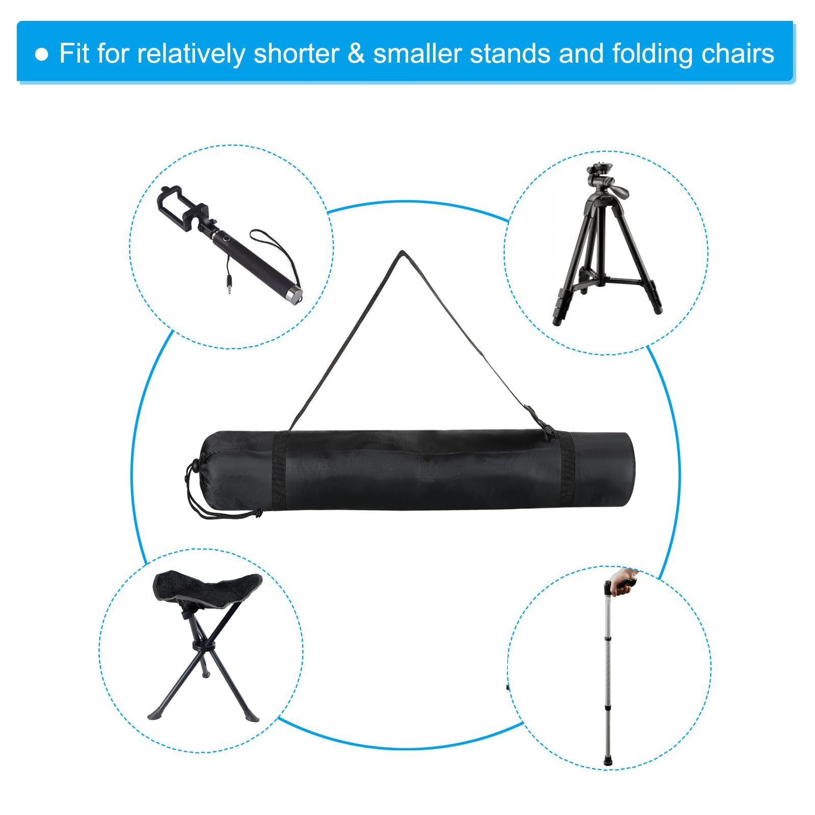 PATIKIL 32 Inch Tripod Monopod Case Bag - Image 4