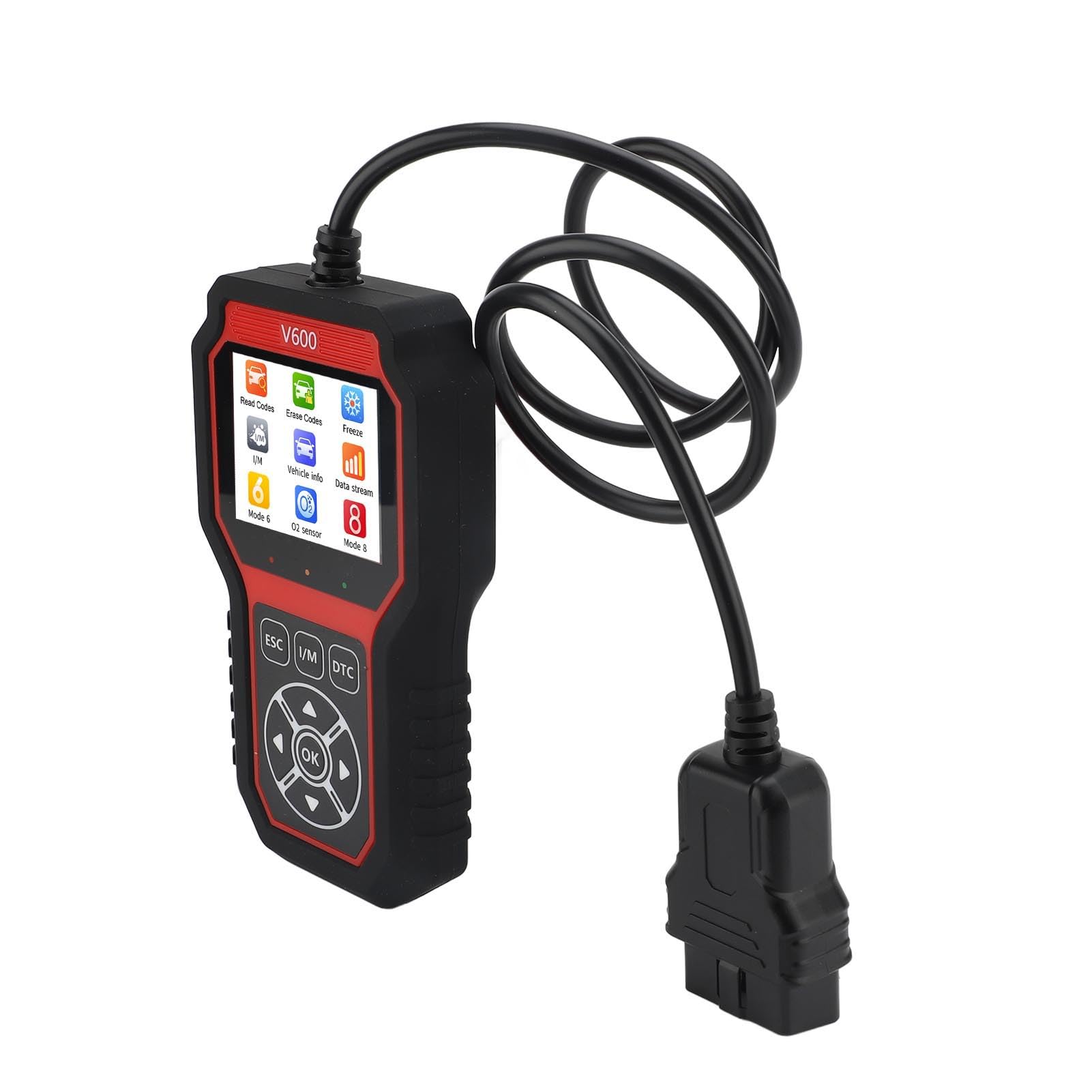 V600 -Auto -OBD -Scanner 2.8in TFT -Farbbildschirm EIN klick I M Integrierte Speicherkarten -Engine -Fehlercode Reader