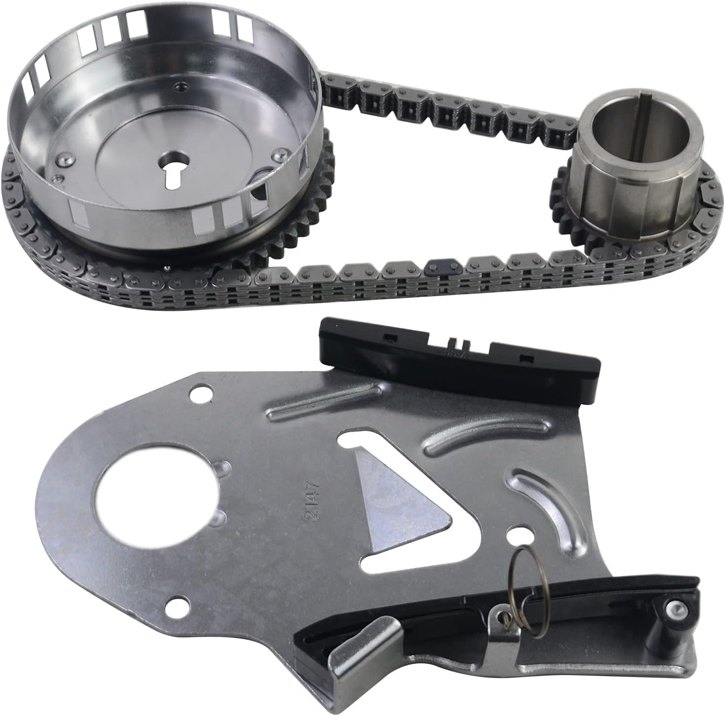 Oil Pump Water Pump Timing Chain Kit Replacement for 03-08 Dodge Ram 1500 2500 3500, 04-08 Durango, 07-08 Aspen 5.7L OHV 4792838AA 4792838AB 014792838AA Koomaha
