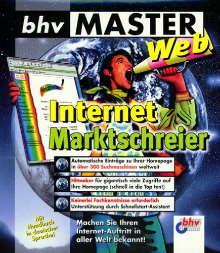 Preisvergleich Produktbild MasterWeb Internet Marktschreier. CD- ROM für Windows 95 / 98