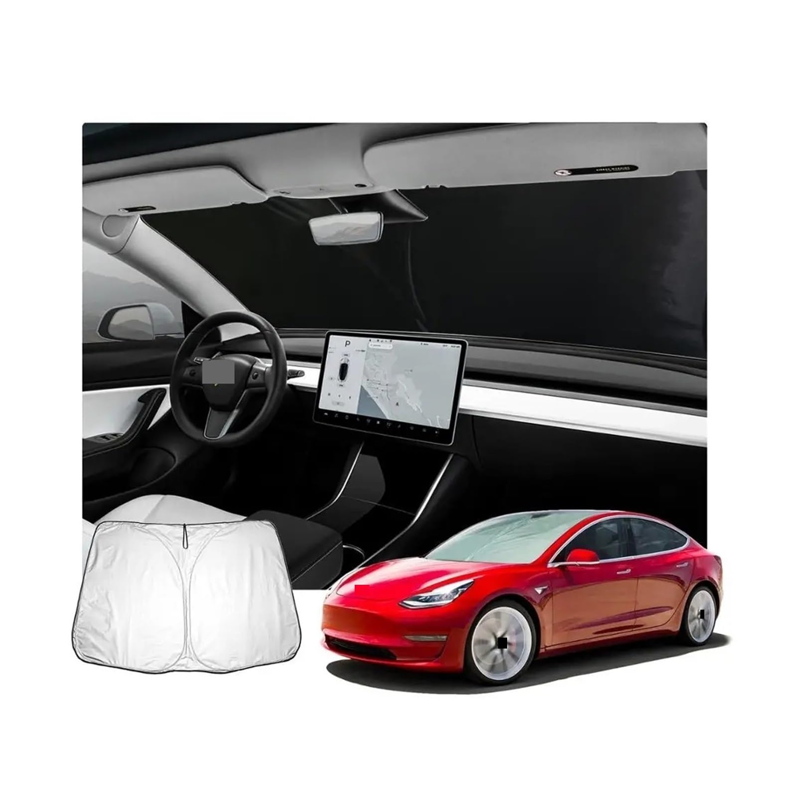 Parasol Ventanilla Coche Parasol para Parabrisas Delantero Y Trasero para X5 E70 2007-2013 Malla para Ventana Lateral De Verano Parasoles(4piece Side)