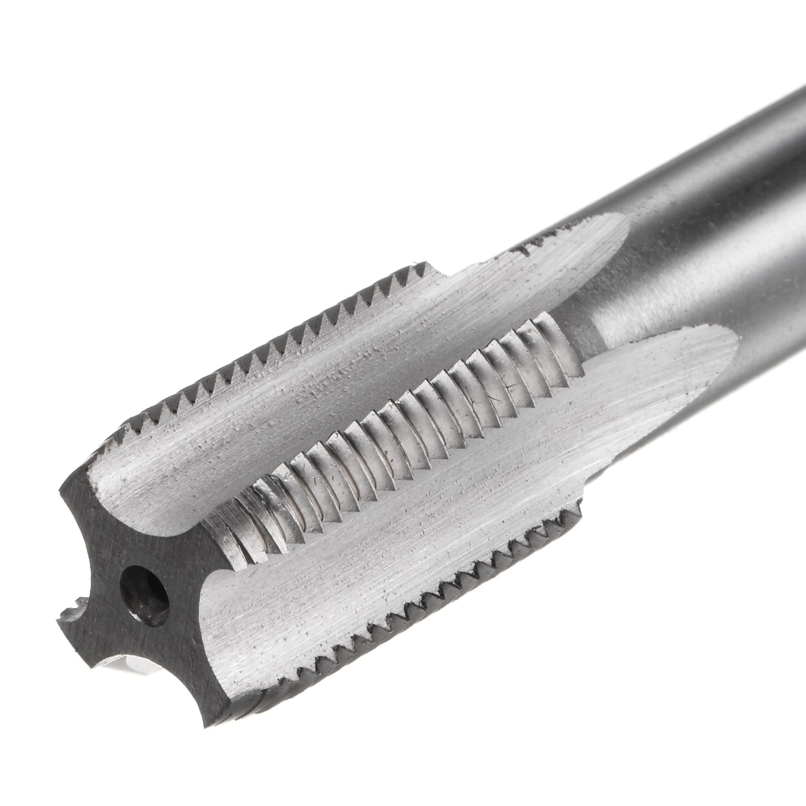 QUARKZMAN Metrisches Gewindebohrer M18 x 1.5 H2 200mm Extra langer gerader Flöten-Gewindeschneidemaschine Gewindebohrer Gewindeschneidwerkzeug
