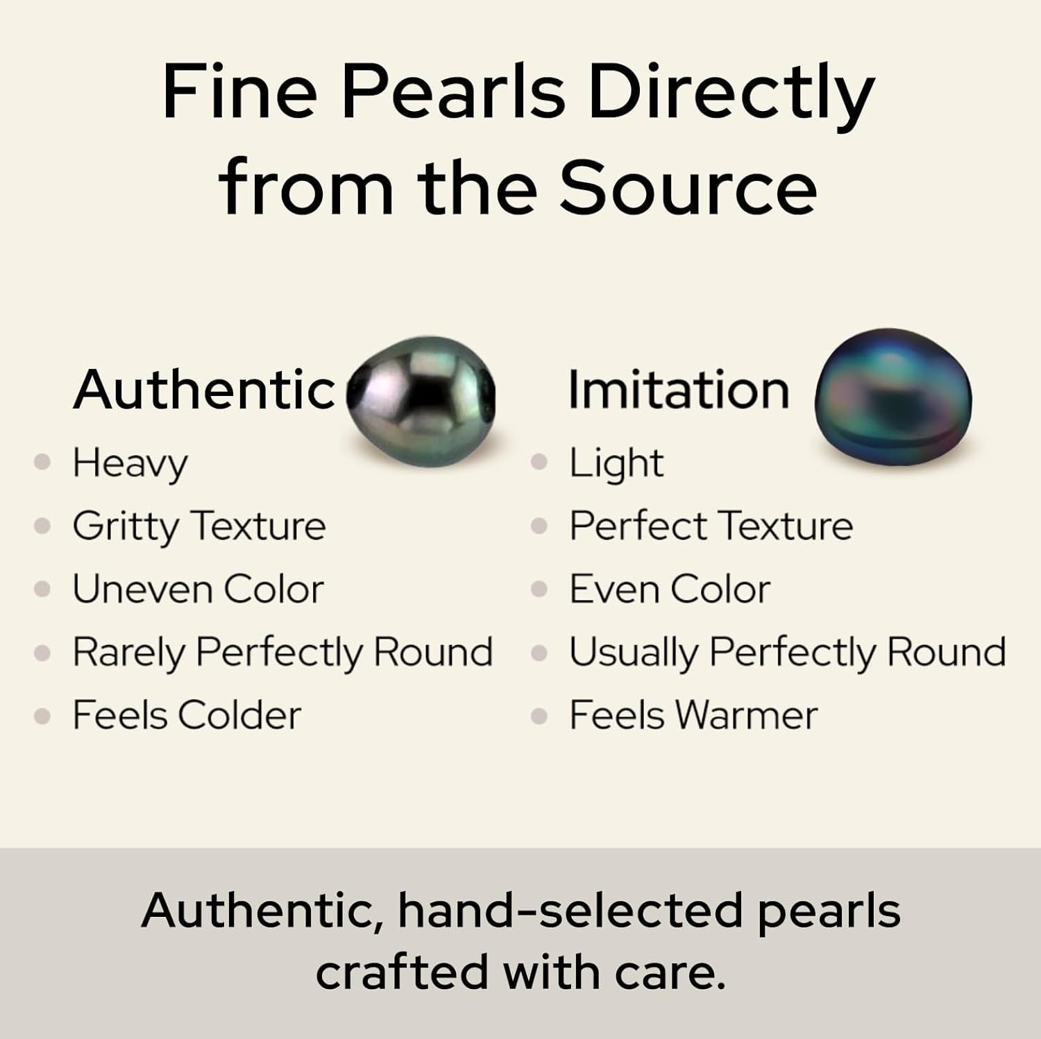 The Pearl Source Tahitian Pearl Necklace for Women, Black Cultured Pearl, 17 inch Princess Length, AAA Grade, 14K Gold, Classic Fine Jewelry Gift for Women
