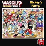 Wasgij Original Disney Myszka Miki, impreza, 1000 elementów, puzzle